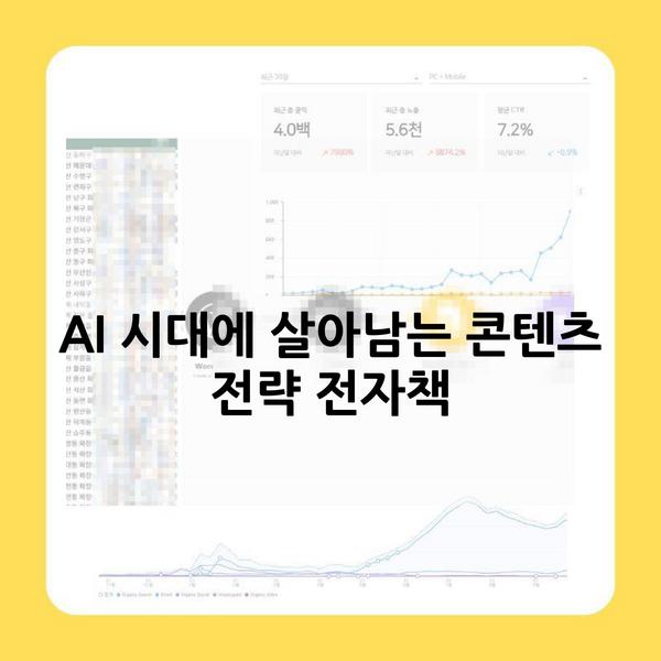 AI 시대에 살아남는 콘텐츠 전략 전자책